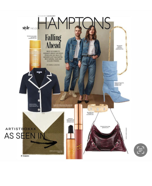 Falling Ahead with ARTISTBOXXX and HAMPTONS Magazine