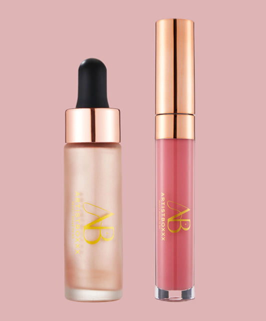 Champagne and Azalea Duo Set - Artistboxxx